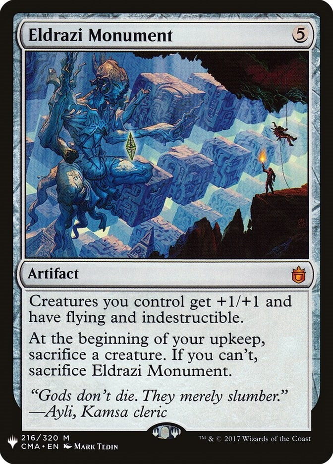 Image for Eldrazi Monument (The List Reprints) (216) - Magic: The Gathering