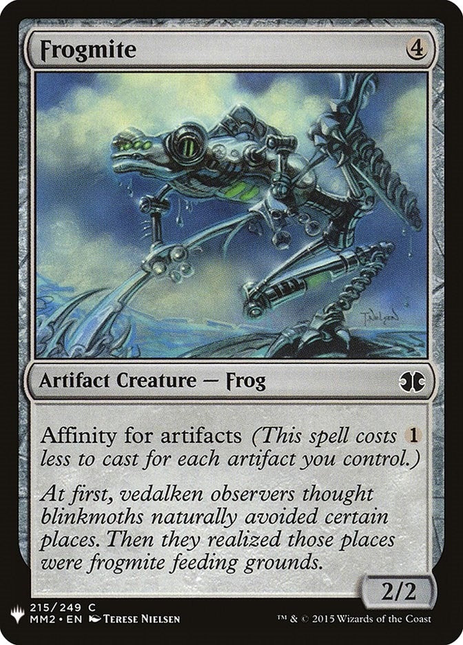 Image for Frogmite (The List Reprints) (215) - Magic: The Gathering