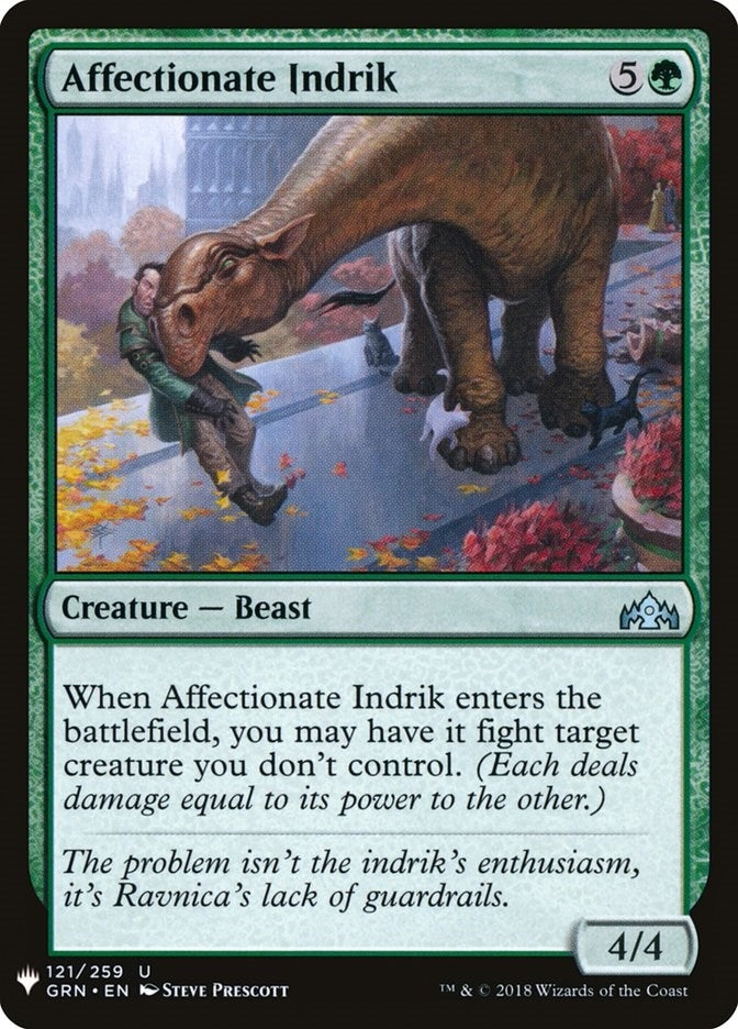 Image for Affectionate Indrik (The List Reprints) (121) - Magic: The Gathering