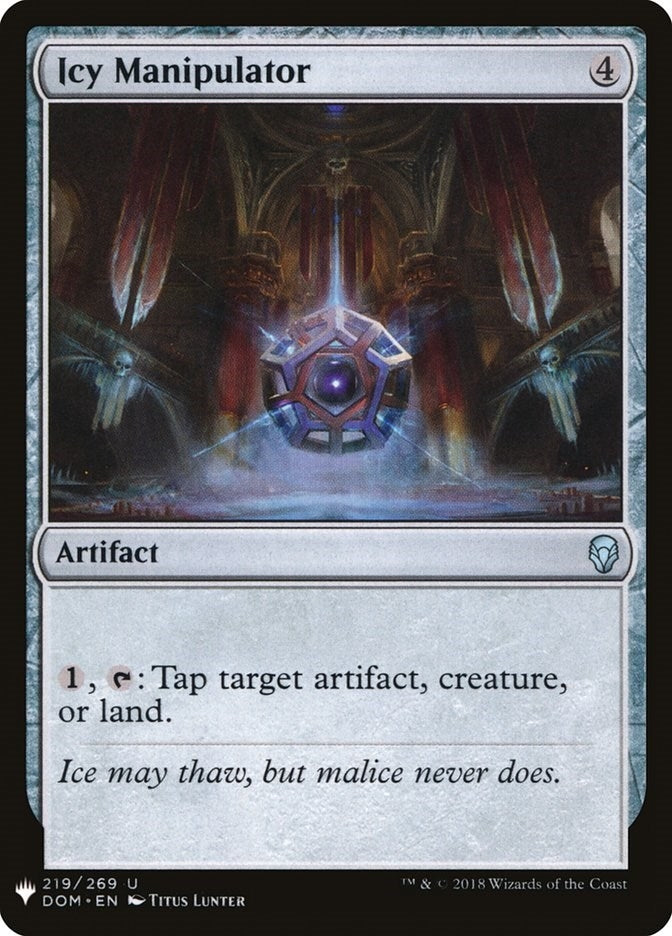 Image for Icy Manipulator (The List Reprints) (219) - Magic: The Gathering