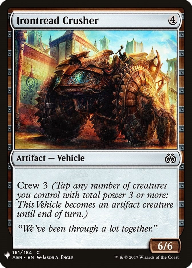 Image for Irontread Crusher (The List Reprints) (161) - Magic: The Gathering