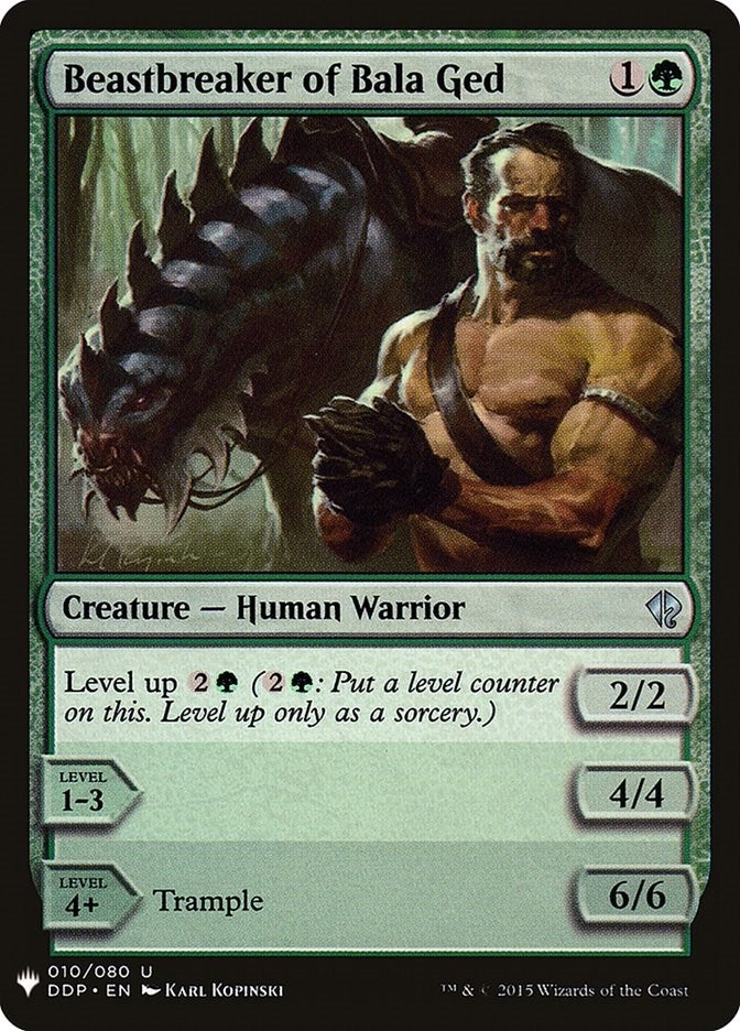 Image for Beastbreaker of Bala Ged (The List Reprints) (10) - Magic: The Gathering