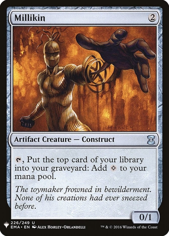 Image for Millikin (The List Reprints) (226) - Magic: The Gathering