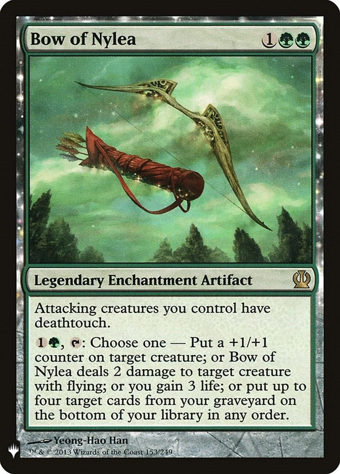 Image for Bow of Nylea (The List Reprints) (153) - Magic: The Gathering
