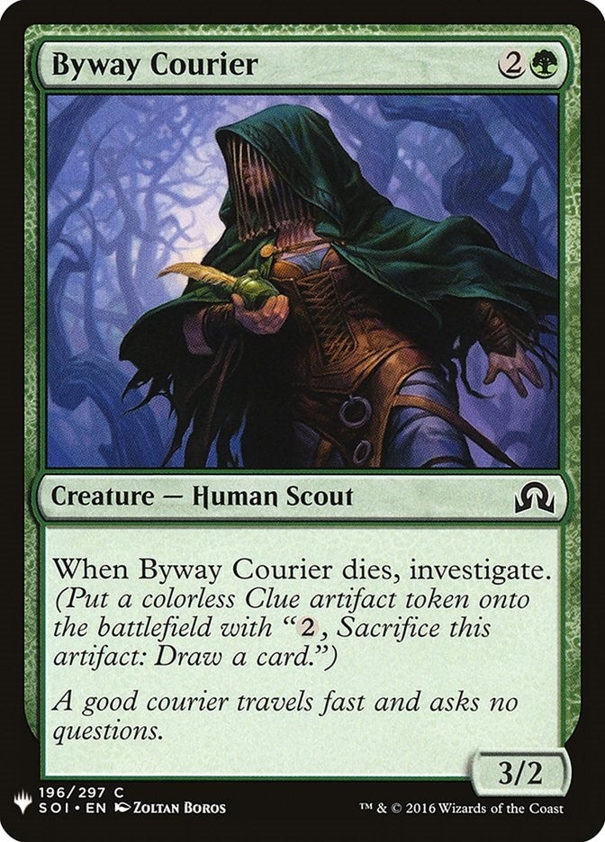 Image for Byway Courier (The List Reprints) (196) - Magic: The Gathering