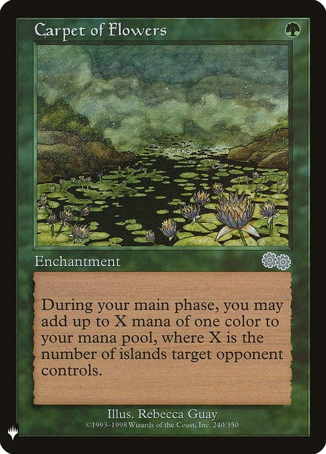 Image for Carpet of Flowers (The List Reprints) (240) - Magic: The Gathering