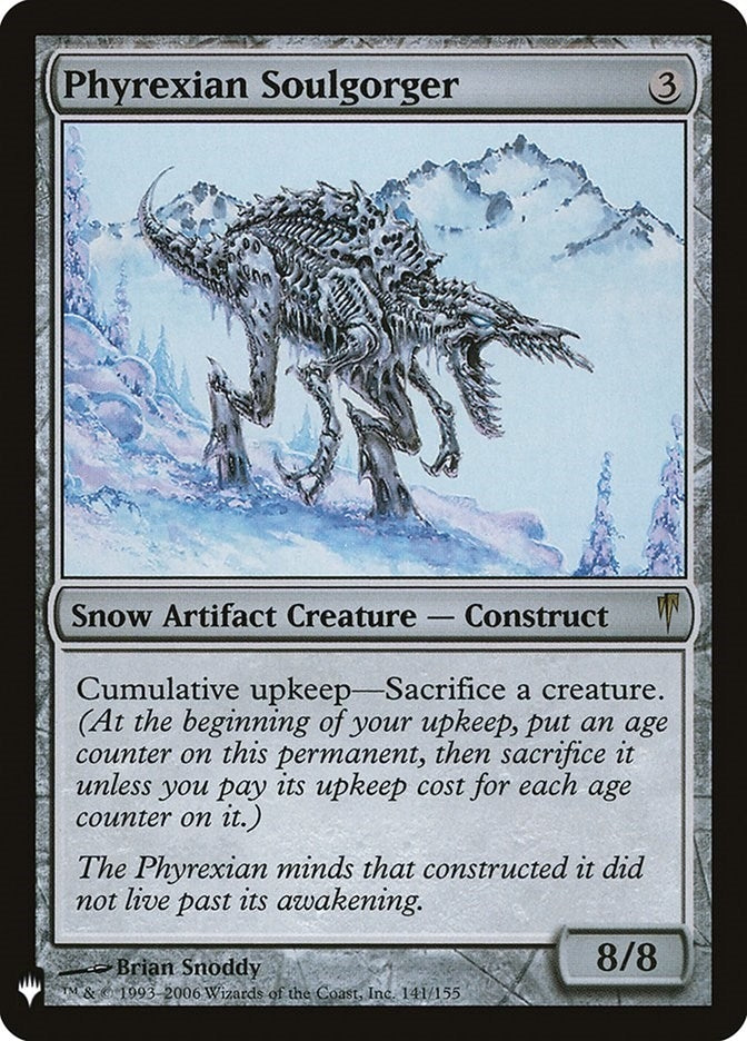 Image for Phyrexian Soulgorger (The List Reprints) (141/155) - Magic: The Gathering