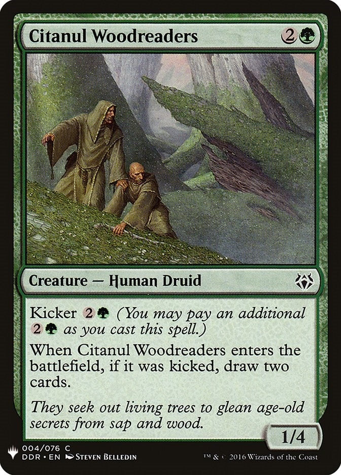 Image for Citanul Woodreaders (The List Reprints) (4) - Magic: The Gathering