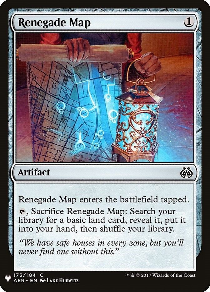 Image for Renegade Map (The List Reprints) (173) - Magic: The Gathering
