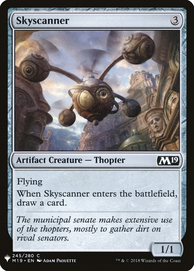 Image for Skyscanner (The List Reprints) (245) - Magic: The Gathering