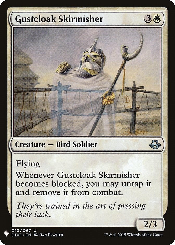 Image for Gustcloak Skirmisher (The List Reprints) (13) - Magic: The Gathering