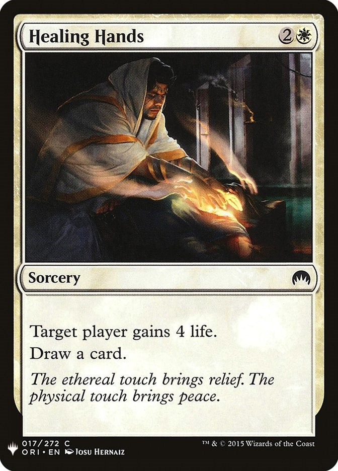 Image for Healing Hands (The List Reprints) (17) - Magic: The Gathering
