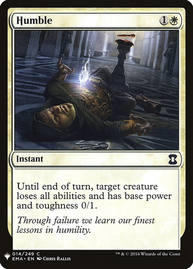 Image for Humble (The List Reprints) (14) - Magic: The Gathering