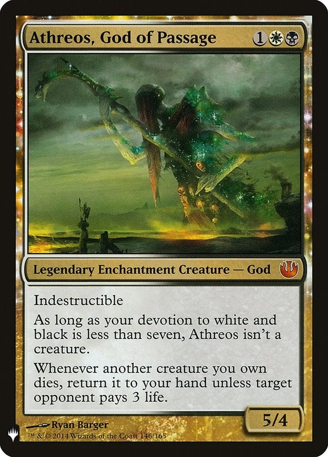 Image for Athreos, God of Passage (The List Reprints) (146) - Magic: The Gathering