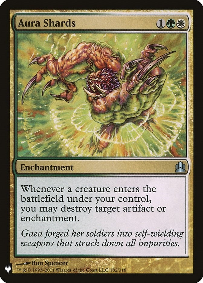 Image for Aura Shards (CMD) (The List Reprints) (182) - Magic: The Gathering