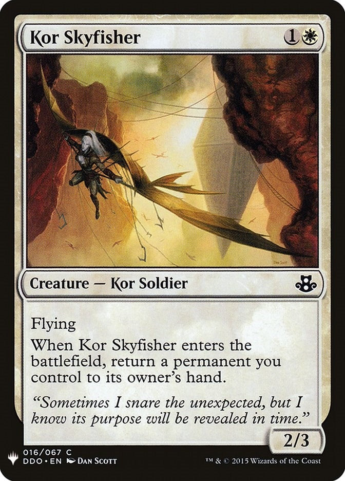 Image for Kor Skyfisher (The List Reprints) (16) - Magic: The Gathering