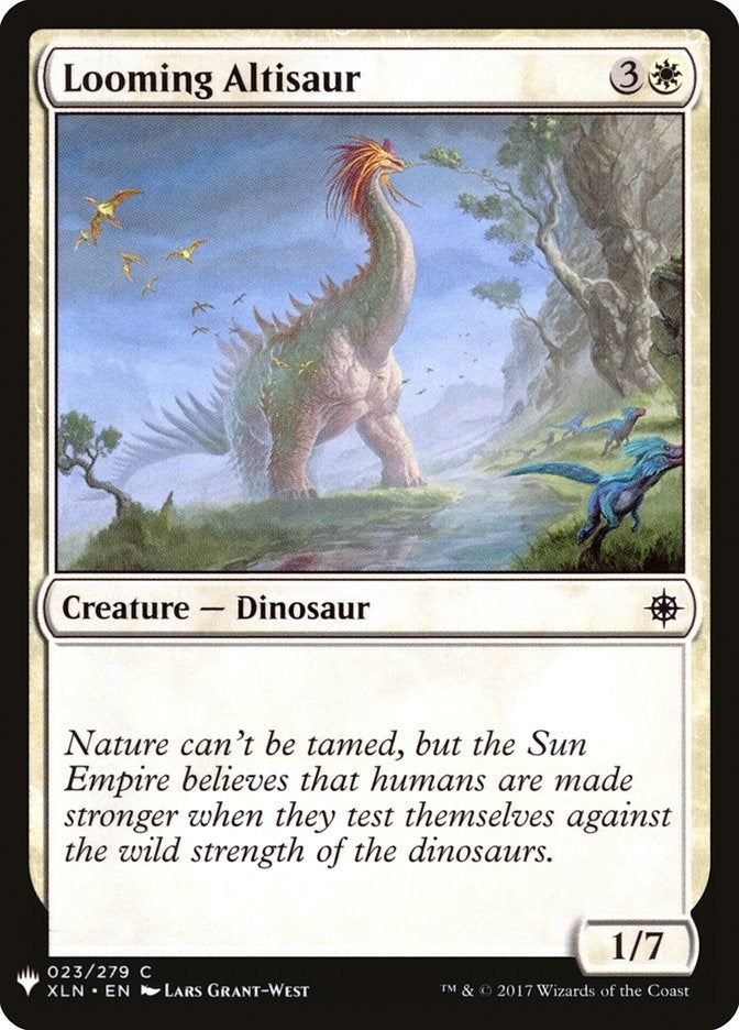 Image for Looming Altisaur (The List Reprints) (23) - Magic: The Gathering