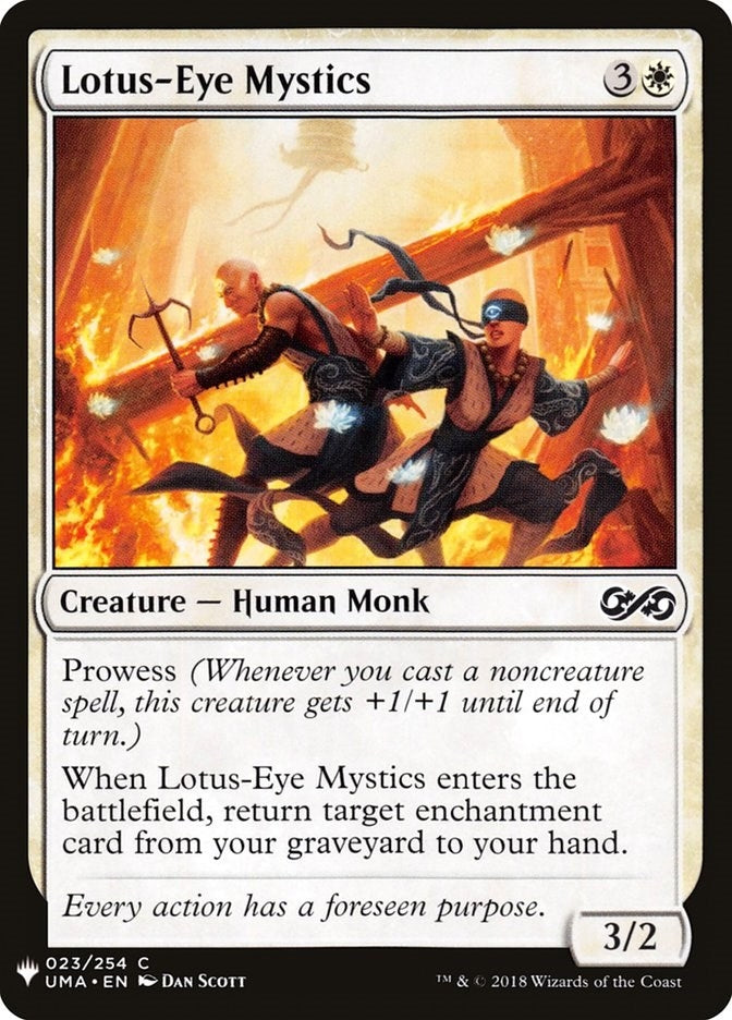Image for Lotus-Eye Mystics (The List Reprints) (23) - Magic: The Gathering
