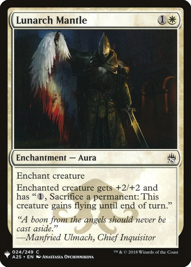 Image for Lunarch Mantle (The List Reprints) (24) - Magic: The Gathering
