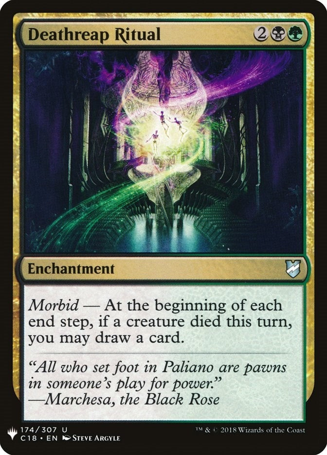 Image for Deathreap Ritual (The List Reprints) (174) - Magic: The Gathering