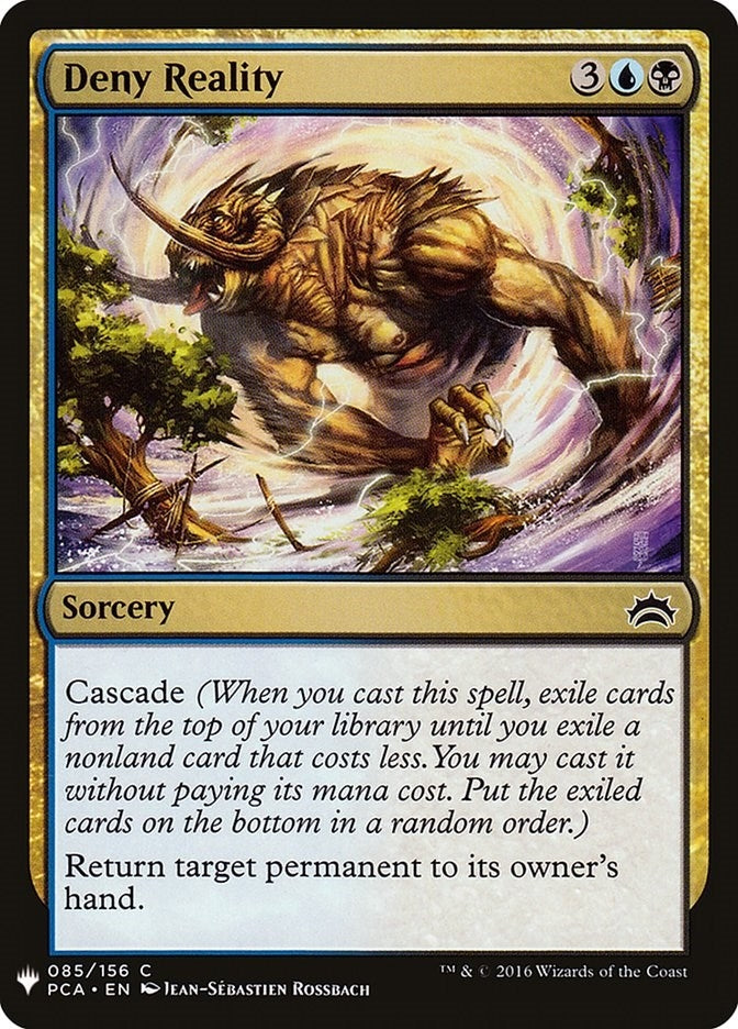 Image for Deny Reality (PCA) (The List Reprints) (85) - Magic: The Gathering