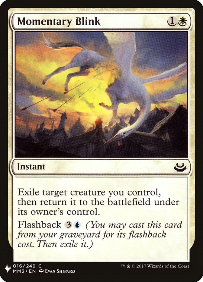 Image for Momentary Blink (The List Reprints) (16) - Magic: The Gathering