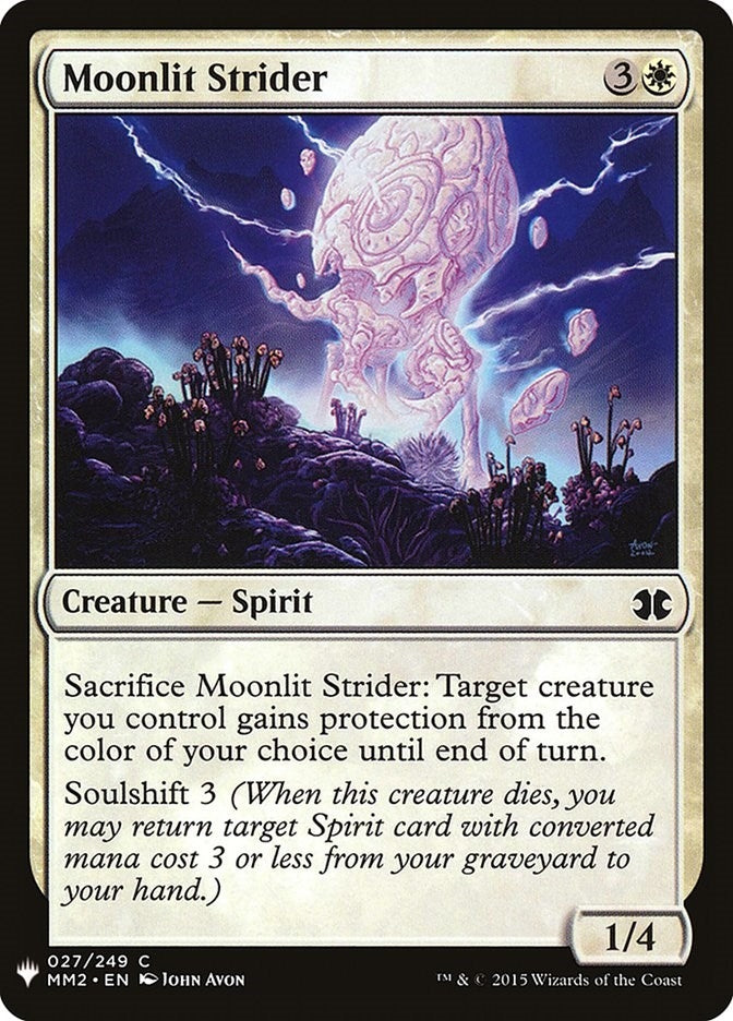 Image for Moonlit Strider (The List Reprints) (27) - Magic: The Gathering