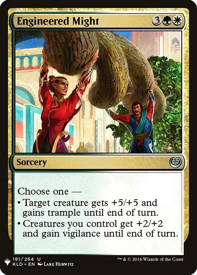 Image for Engineered Might (The List Reprints) (181) - Magic: The Gathering