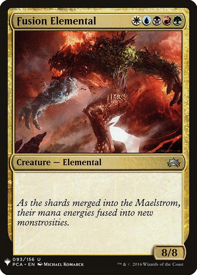 Image for Fusion Elemental (The List Reprints) (93) - Magic: The Gathering