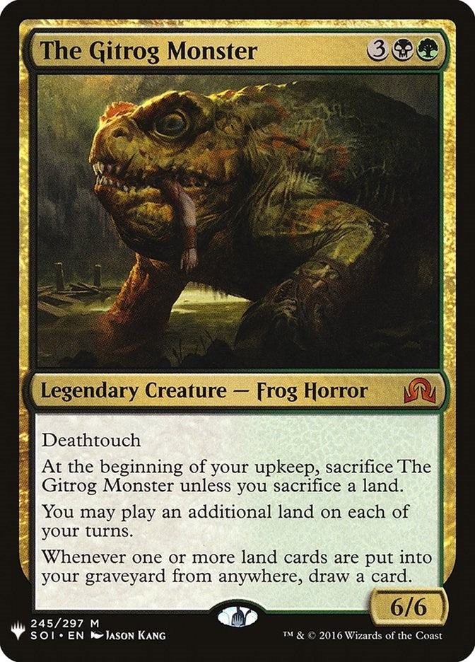 Image for The Gitrog Monster (The List Reprints) (245) - Magic: The Gathering