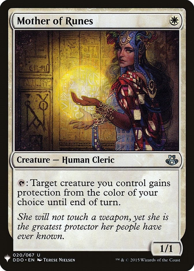 Image for Mother of Runes (DDO) (The List Reprints) (20) - Magic: The Gathering