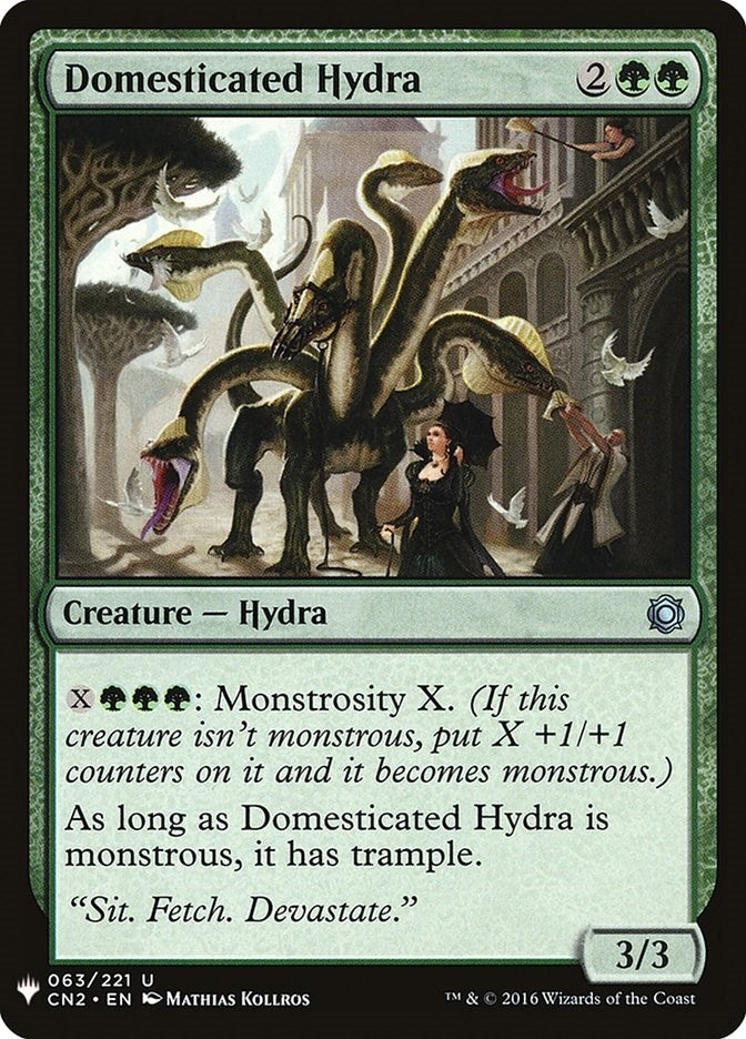 Image for Domesticated Hydra (The List Reprints) (63) - Magic: The Gathering