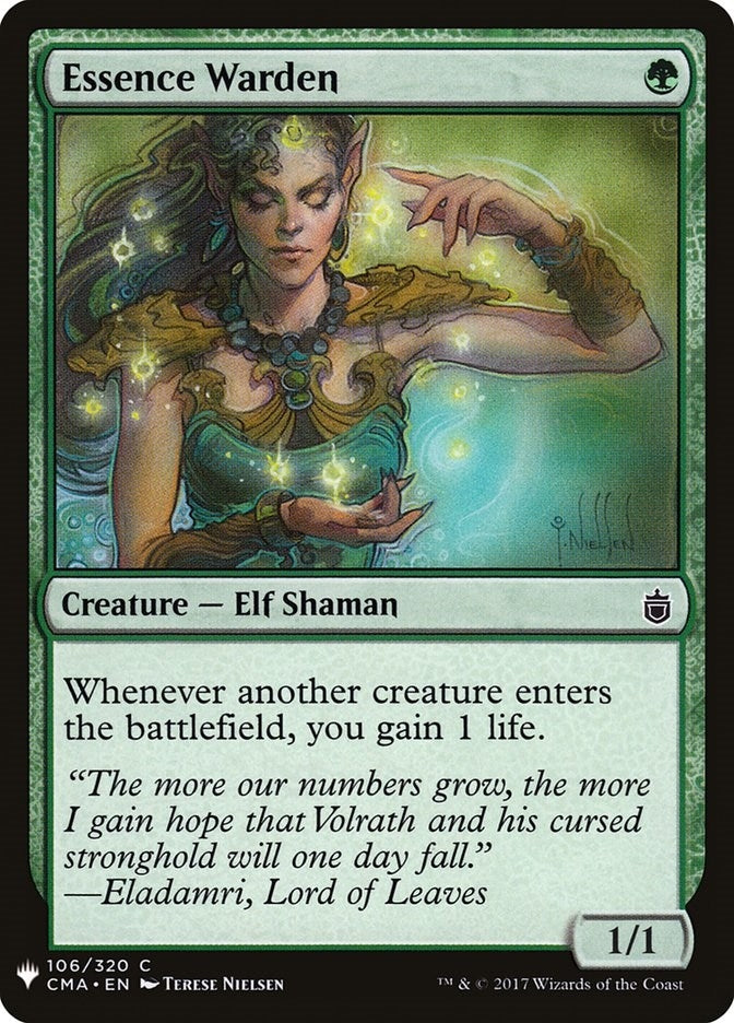 Image for Essence Warden (The List Reprints) (106) - Magic: The Gathering
