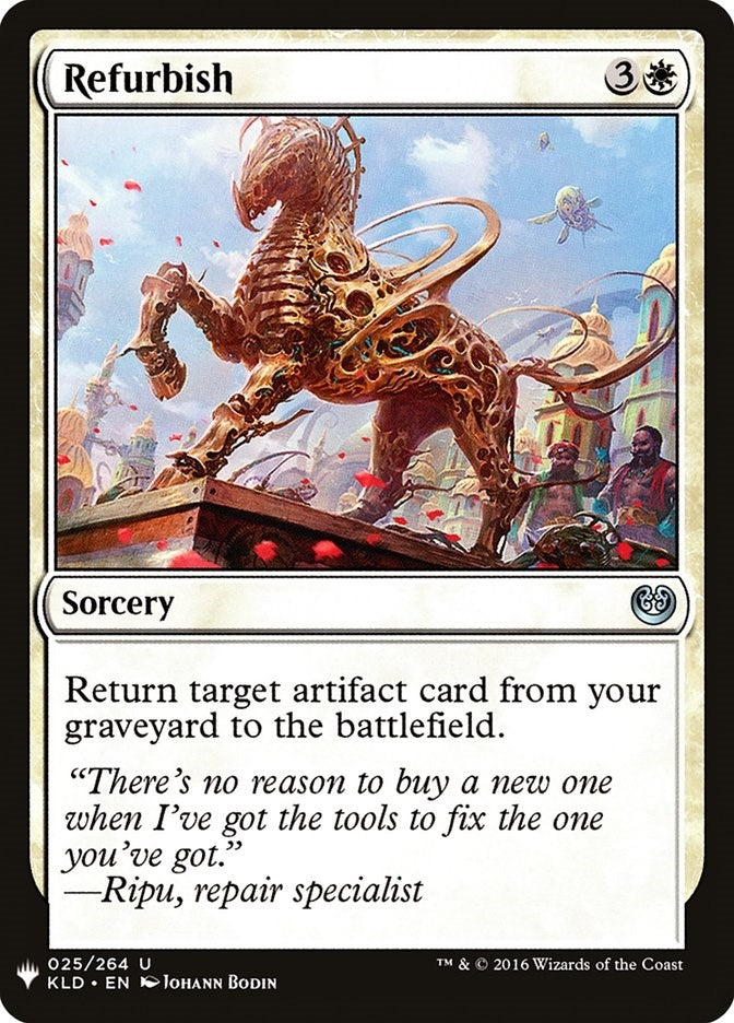 Image for Refurbish (The List Reprints) (25) - Magic: The Gathering