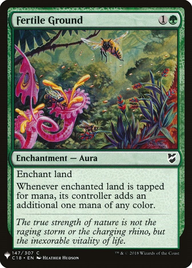 Image for Fertile Ground (The List Reprints) (147) - Magic: The Gathering