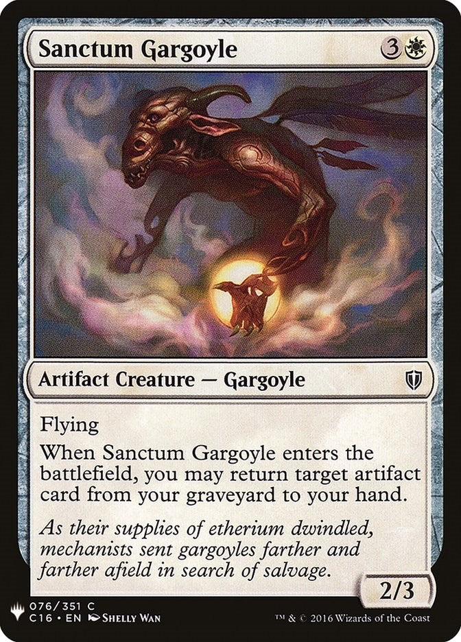 Image for Sanctum Gargoyle (The List Reprints) (76) - Magic: The Gathering