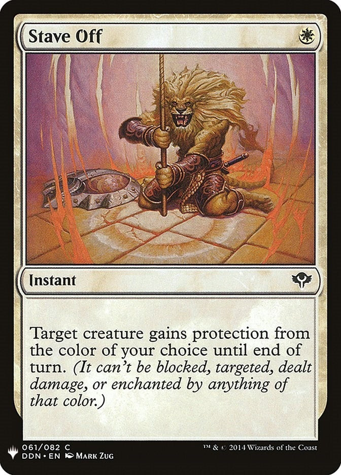 Image for Stave Off (The List Reprints) (61) - Magic: The Gathering