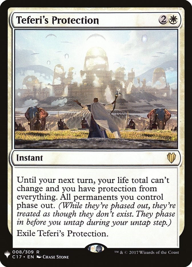 Image for Teferi's Protection (The List Reprints) (8) - Magic: The Gathering