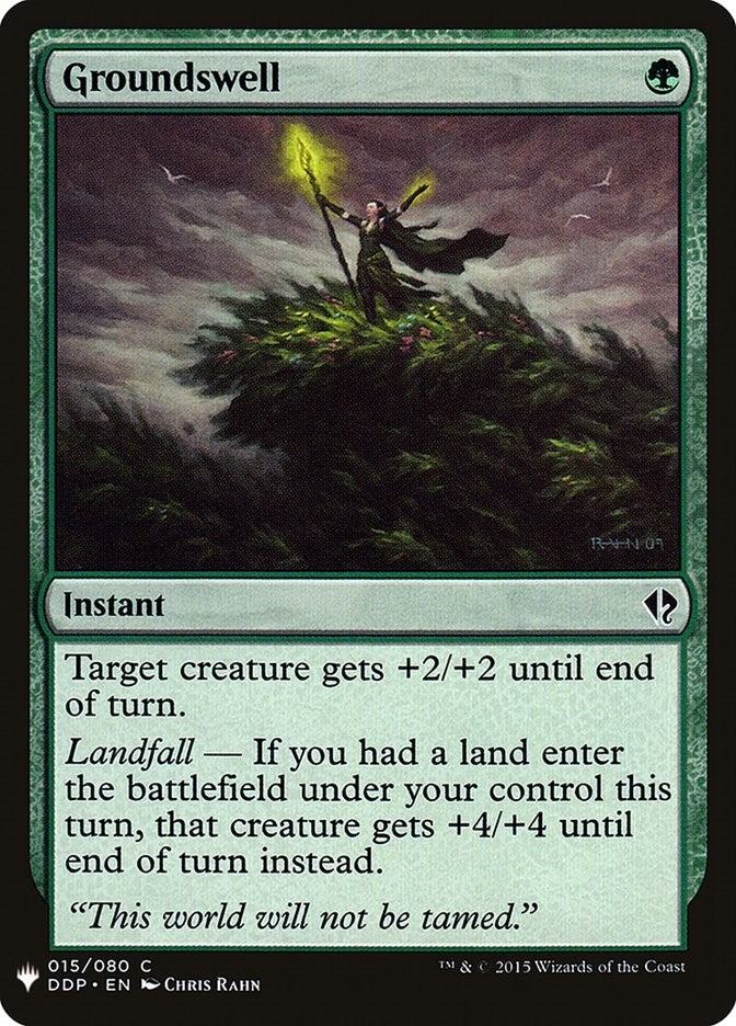 Image for Groundswell (The List Reprints) (15) - Magic: The Gathering