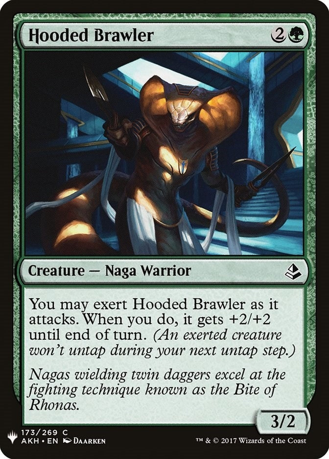 Image for Hooded Brawler (The List Reprints) (173) - Magic: The Gathering