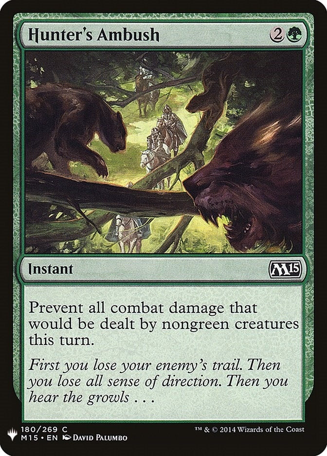 Image for Hunter's Ambush (The List Reprints) (180) - Magic: The Gathering