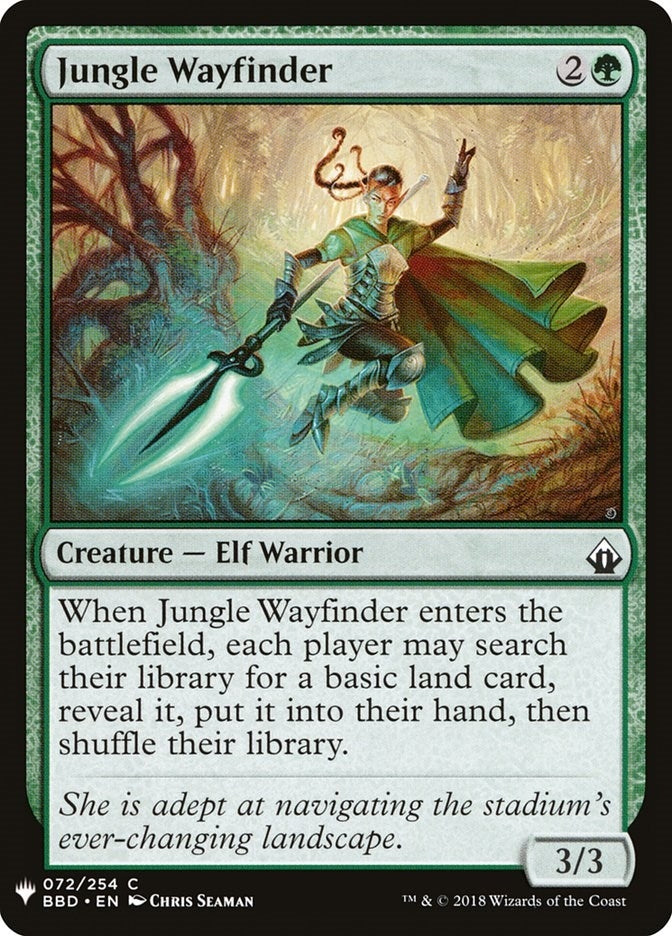 Image for Jungle Wayfinder (The List Reprints) (72) - Magic: The Gathering