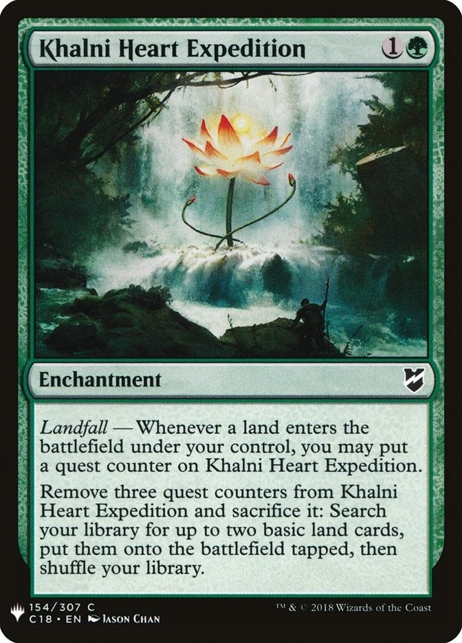 Image for Khalni Heart Expedition (The List Reprints) (154) - Magic: The Gathering