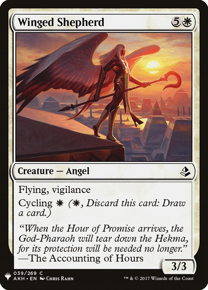 Image for Winged Shepherd (The List Reprints) (39) - Magic: The Gathering