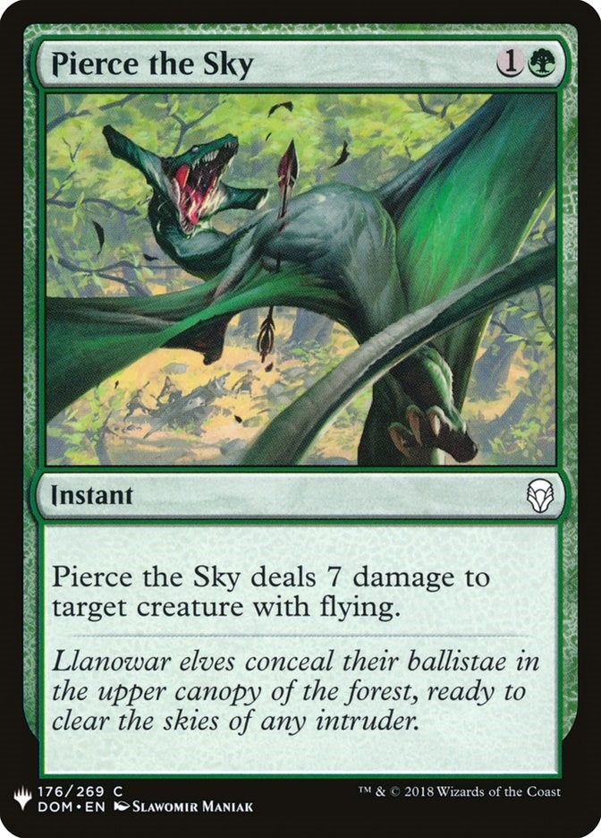 Image for Pierce the Sky (The List Reprints) (176) - Magic: The Gathering