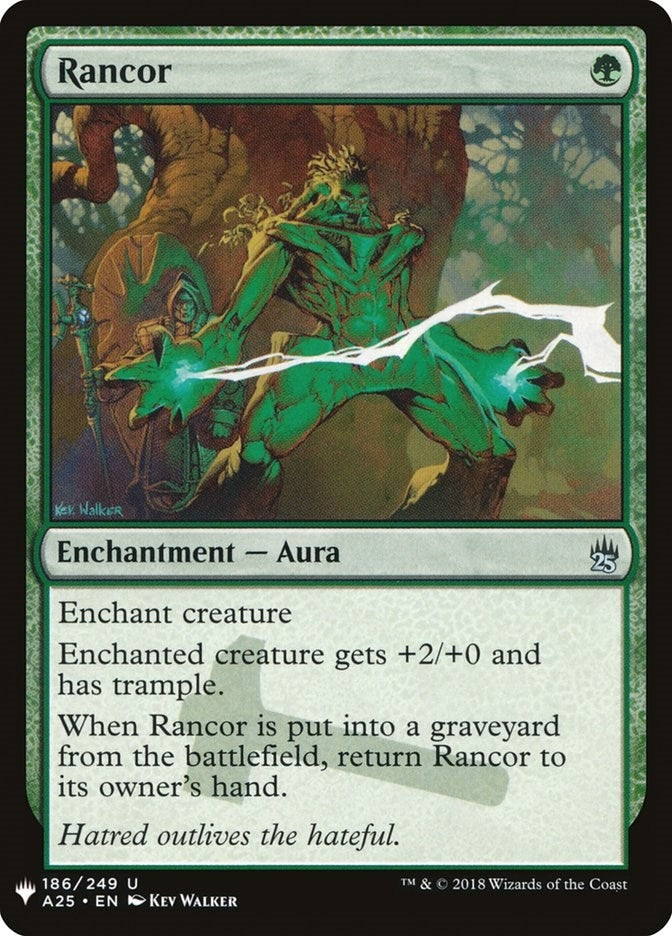 Image for Rancor (The List Reprints) (186) - Magic: The Gathering