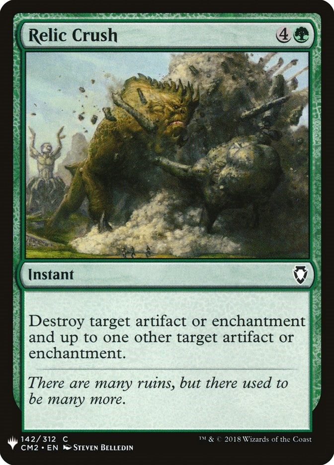 Image for Relic Crush (The List Reprints) (142) - Magic: The Gathering