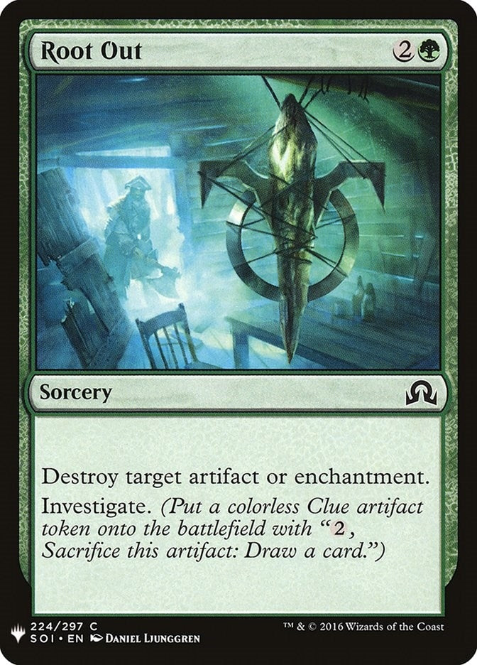 Image for Root Out (The List Reprints) (224) - Magic: The Gathering