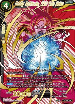 Image for Godly Aptitude, SSG Son Goku (Promotion Cards) (P-164) - Dragon Ball Super: Masters