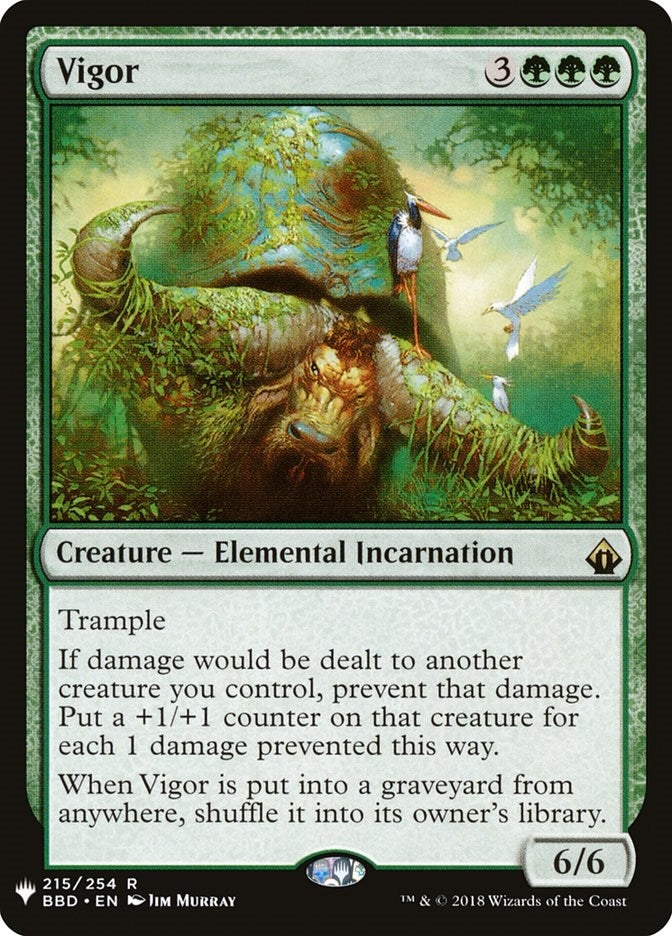 Image for Vigor (The List Reprints) (215) - Magic: The Gathering